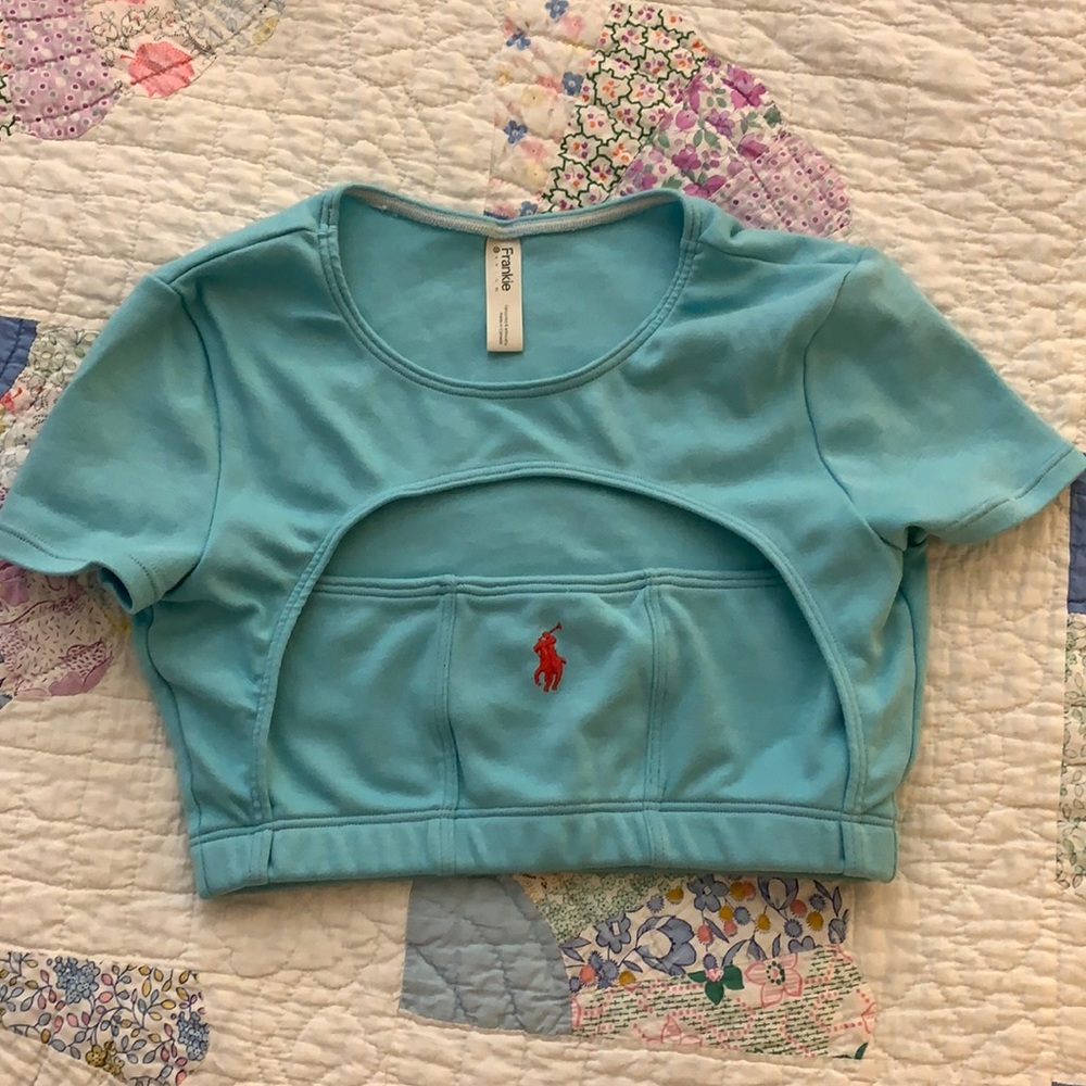 Frankie Collective rework Cut Out crop top XS